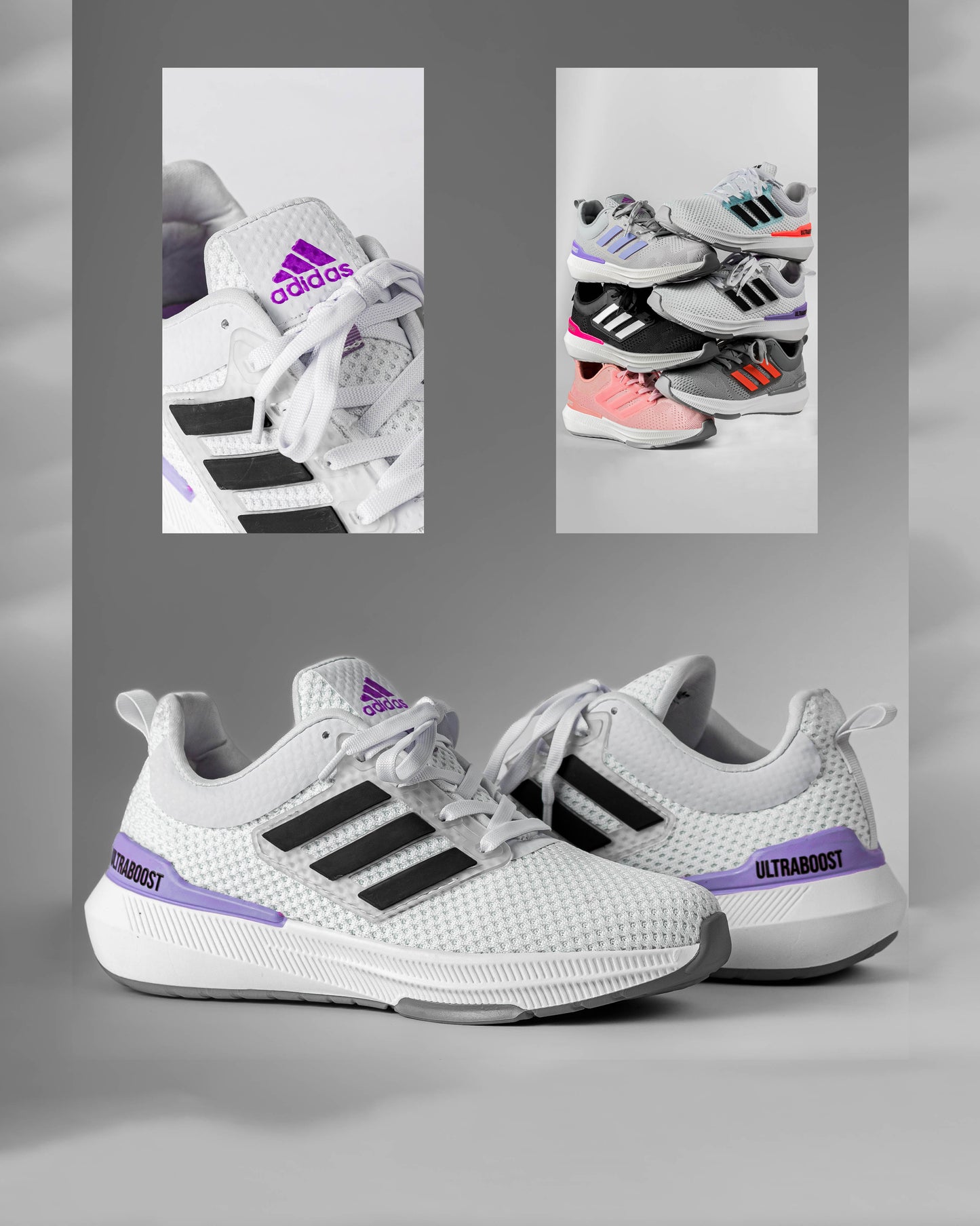 Adidas Ultraboost Dama / Blanco - Lila