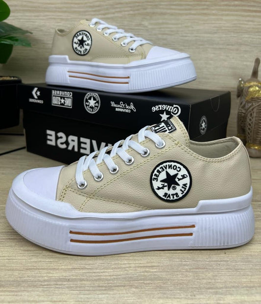 All Star Chuck Taylor Converse corte bajo / Beige