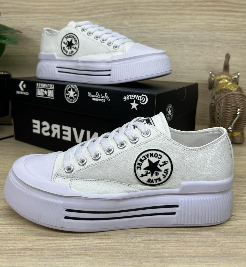 All Star Chuck Taylor Converse corte bajo / Blanco