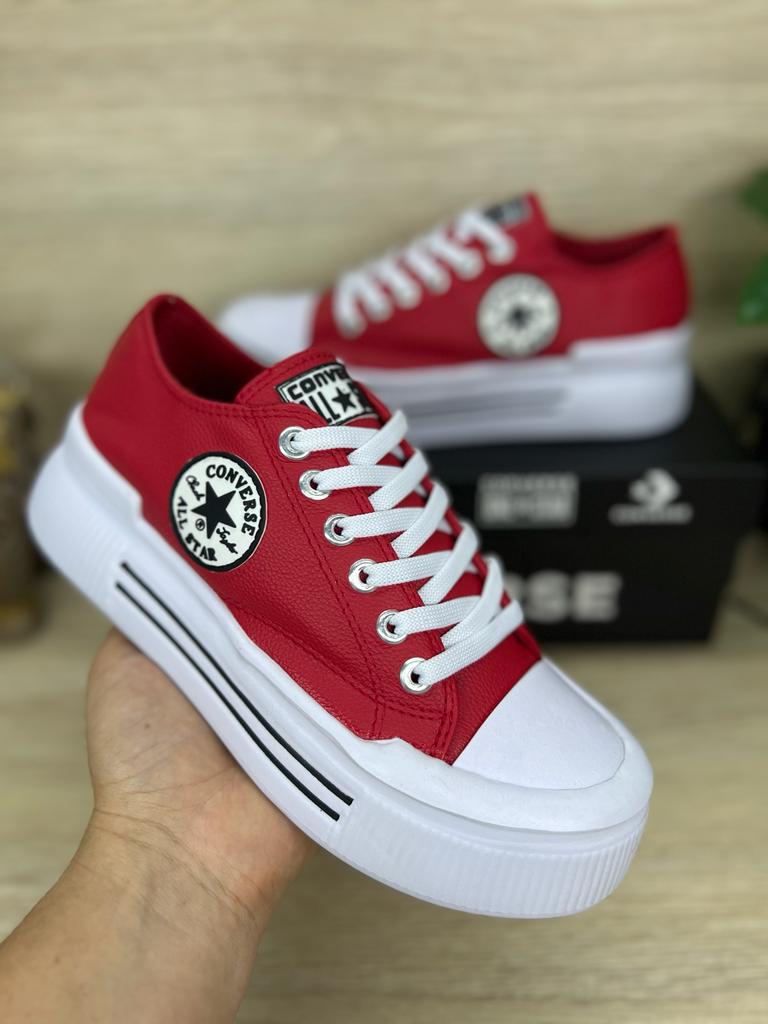 All Star Chuck Taylor Converse corte bajo / Rojo