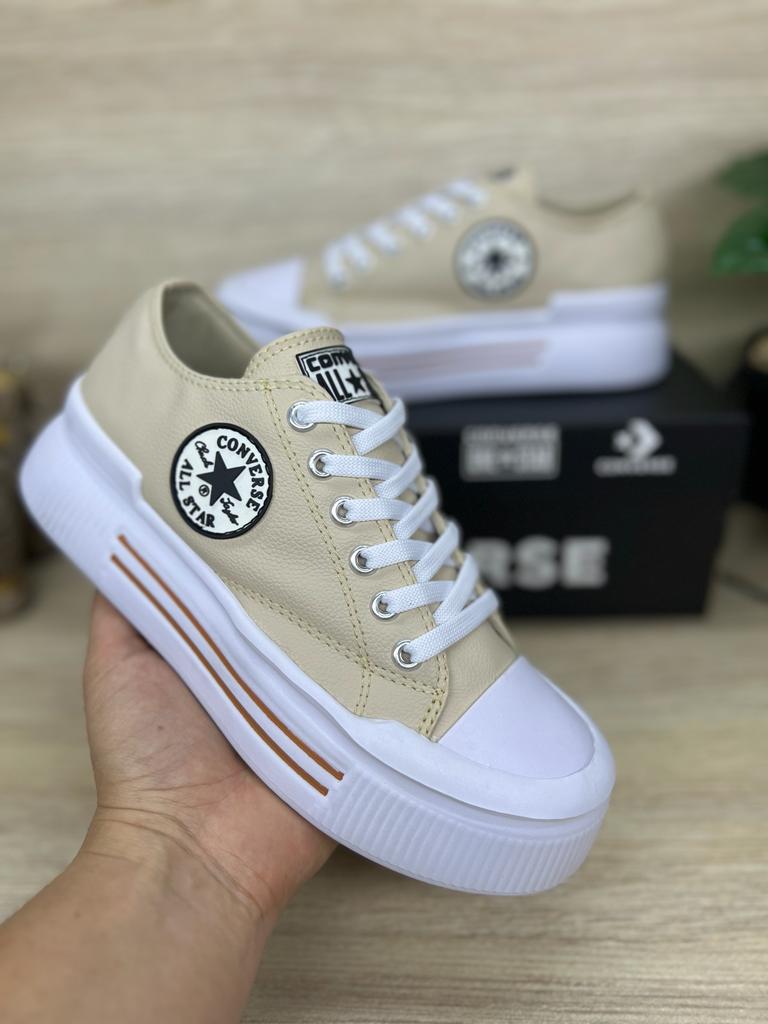 All Star Chuck Taylor Converse corte bajo / Beige