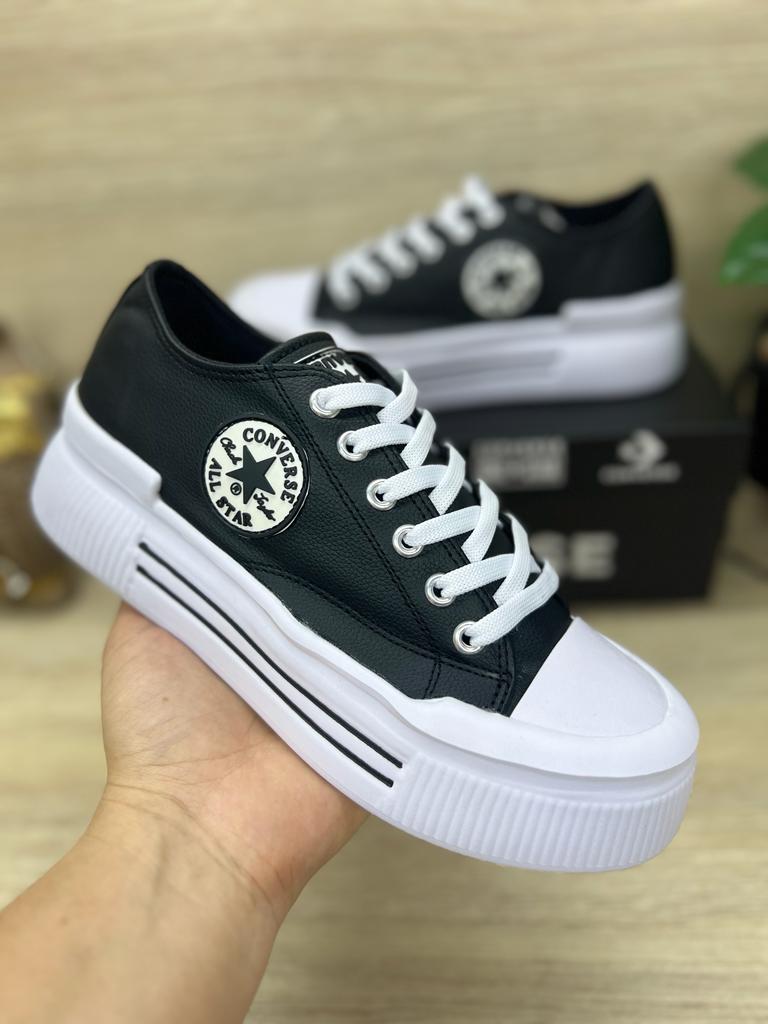 All Star Chuck Taylor Converse corte bajo / Negro