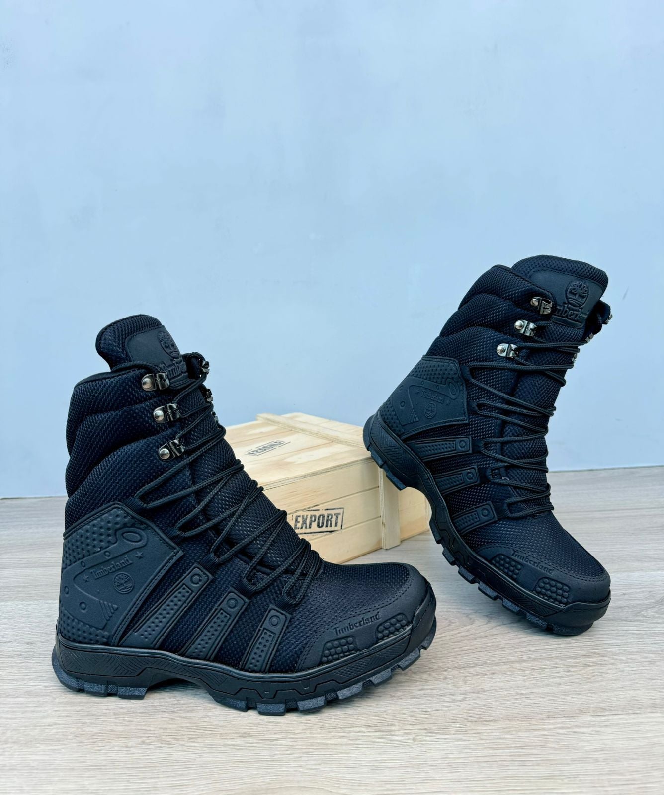 Timberland Bota Táctica Militar / Negro