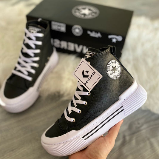 All Star Chuck Taylor Converse corte alto / Negro