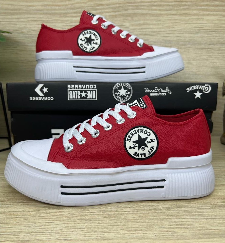 All Star Chuck Taylor Converse corte bajo / Rojo